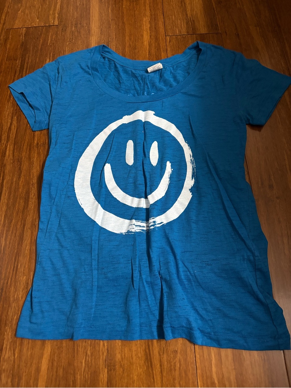 Victoria’s Secret PINK Y2K Wanna Get Breakfast Smiley Face Tshirt Size XS